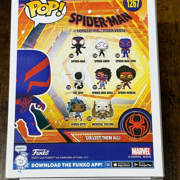 Funko Pop! Vinyl: Marvel - Spider-Man 2099 (Glows In The Dark) Spider Verse - Picture 6 of 9